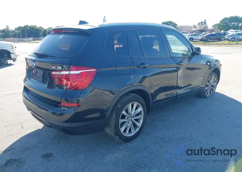 2015 BMW X3 Sdrive28I z USA, uszkodzony, nr VIN 5UXWZ7C59F0M82667